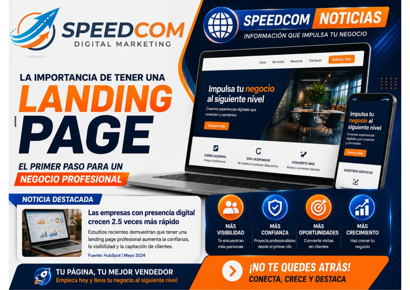 Impulsa tu Negocio: Por Qué Necesitas una Landing Page Profesional